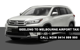 Taxi Geelong Victoria To Melbourne Tullamarine Airport