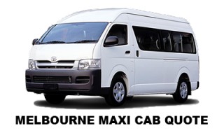 Melbourne Maxi Cab Quote